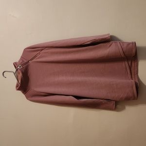 purple Athleta sweater dress